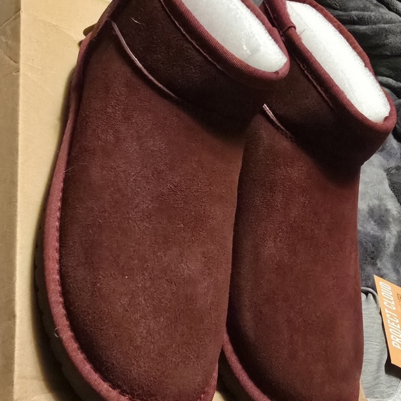 Project Ous Womens Winter Boots Shade Wine Size 9wide - Picture 7 of 10